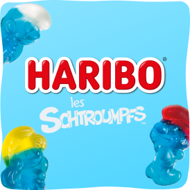 haribo Schtroumpfs